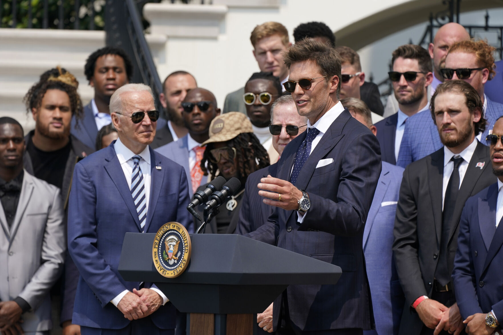 Biden Buccaneers Football